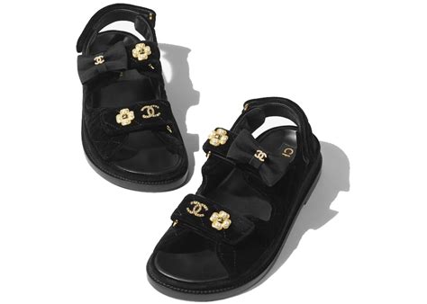 chanel sandals velcro dupe|Chanel quilted sandals 2020.